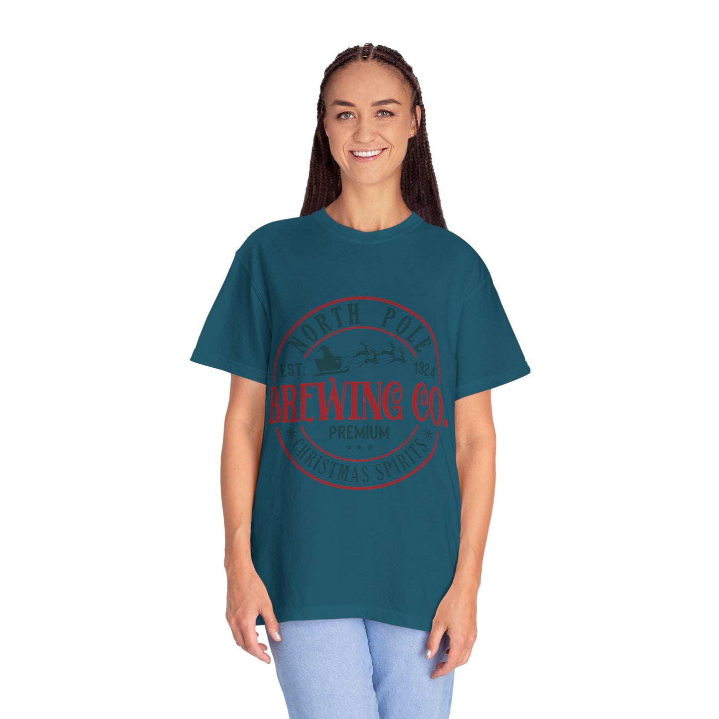 Christmas Co Garment-Dyed T-shirt