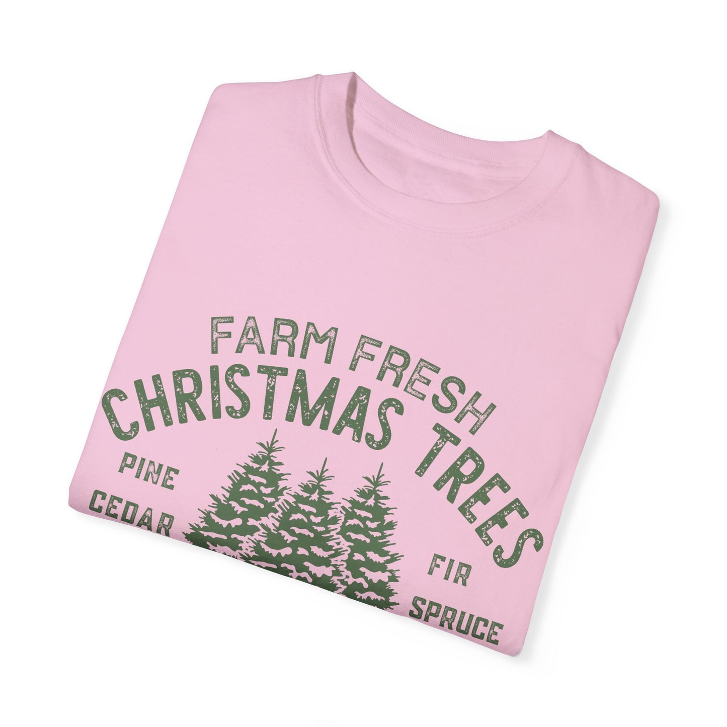 Christmas tree Garment-Dyed T-shirt