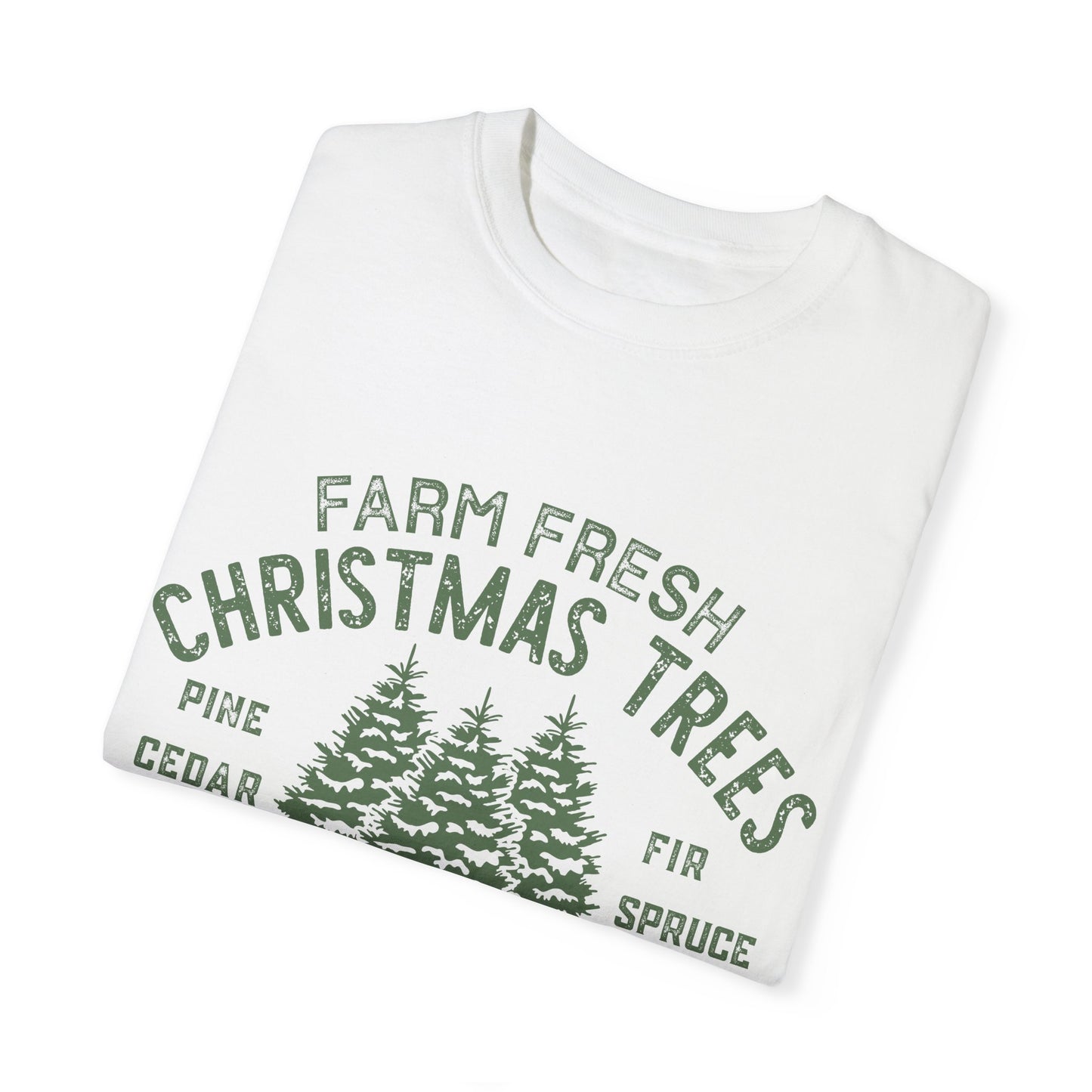 Christmas tree Garment-Dyed T-shirt