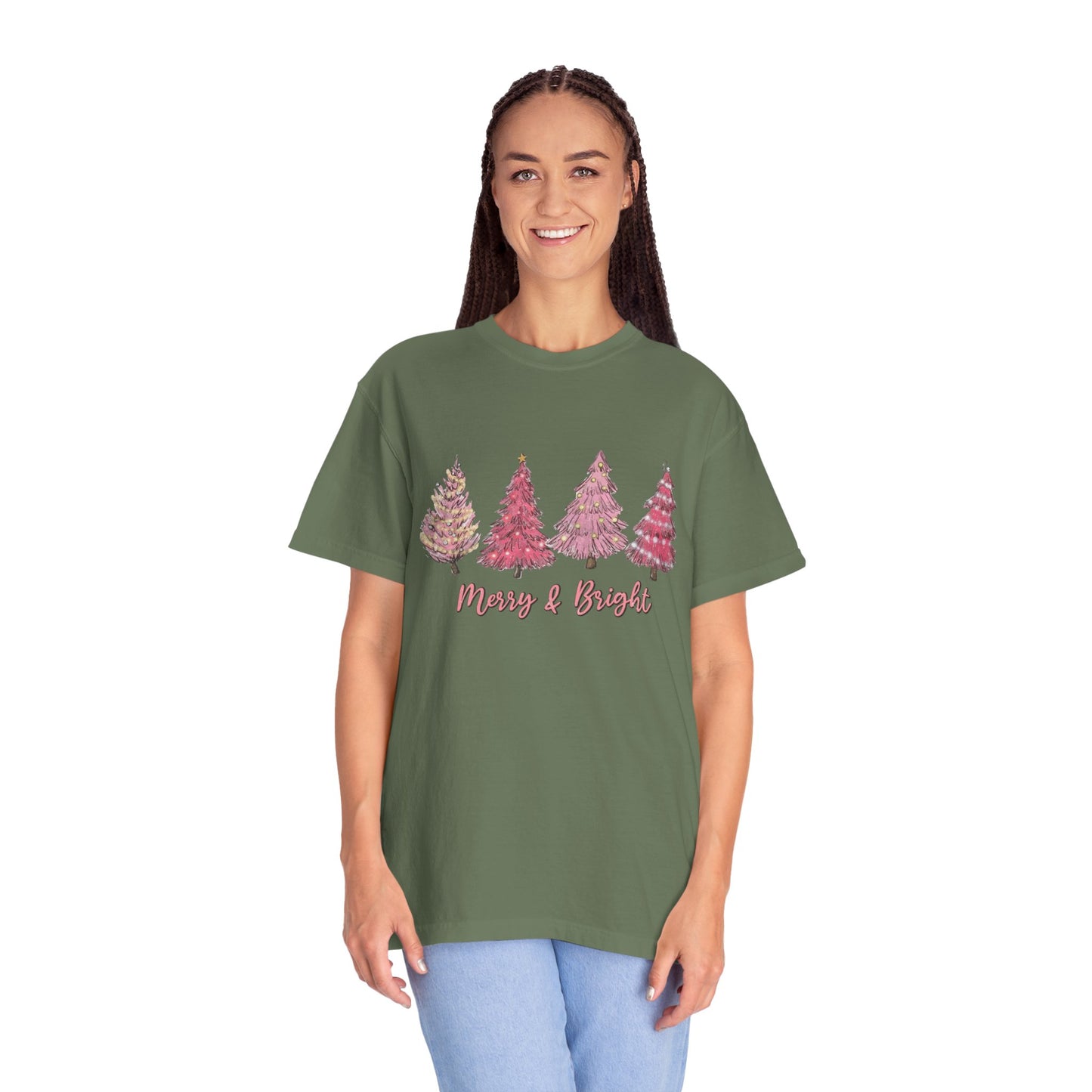Merry and Bright Garment-Dyed T-shirt
