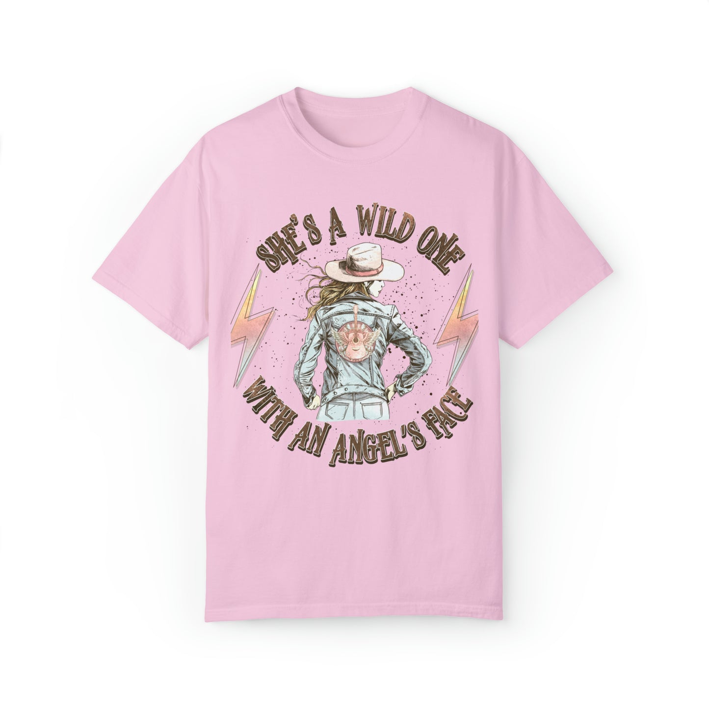 She's a wild one Unisex Garment-Dyed T-shirt