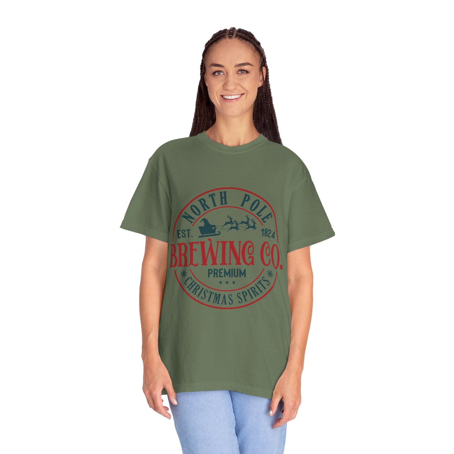Christmas Co Garment-Dyed T-shirt