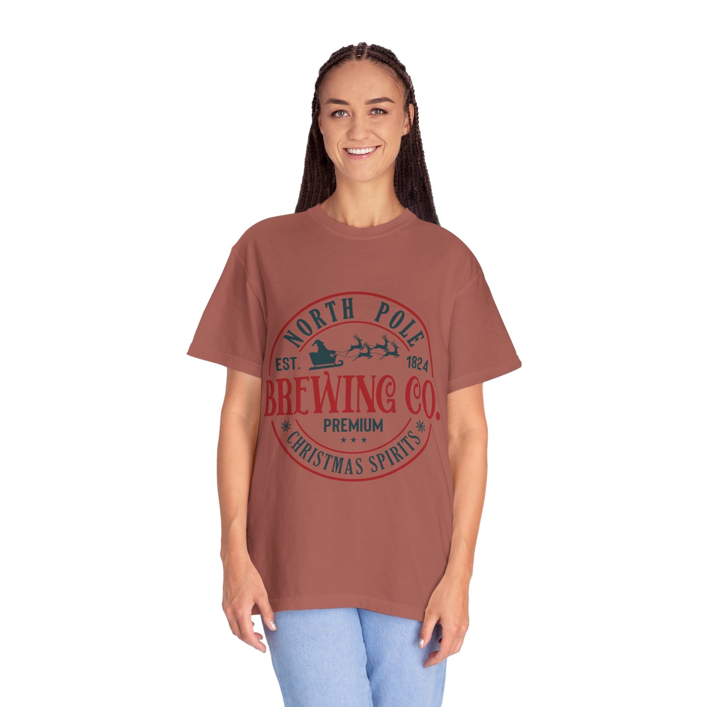 Christmas Co Garment-Dyed T-shirt
