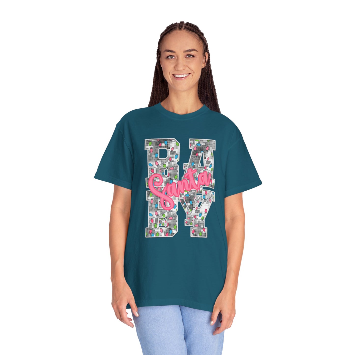Santa Baby Garment-Dyed T-shirt
