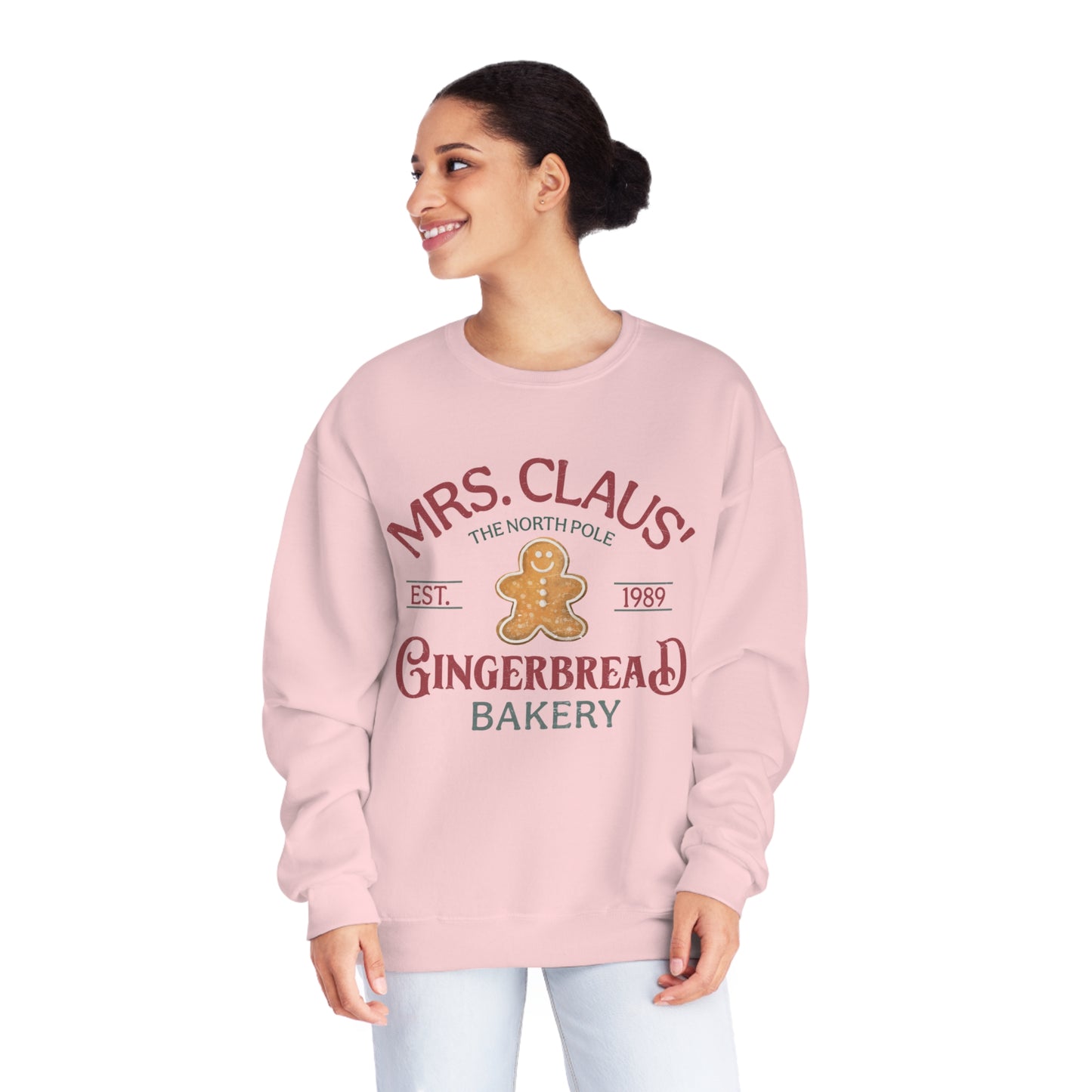 Mrs Claus Gingerbread Sweatshirt