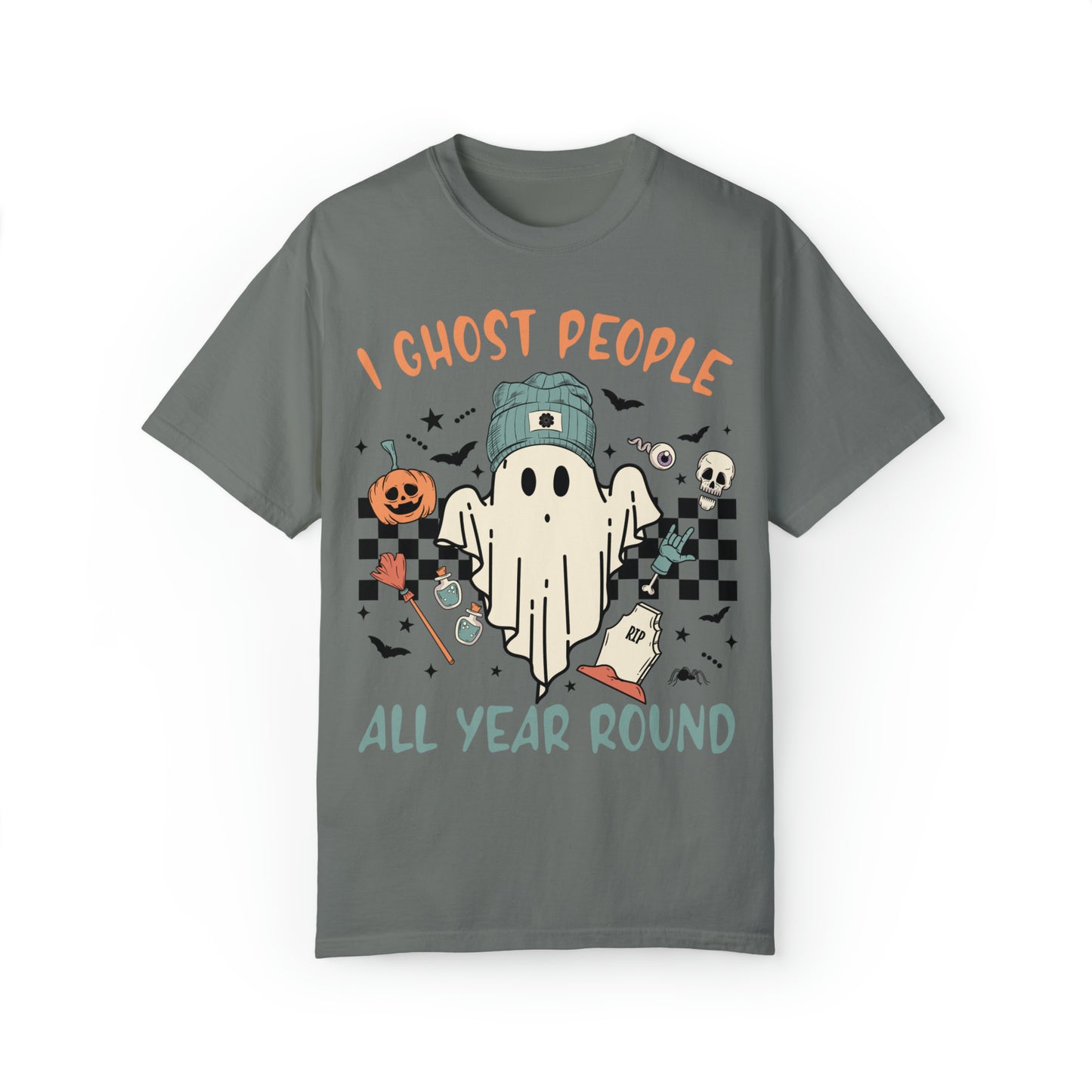 I Ghost people Unisex Garment-Dyed T-shirt