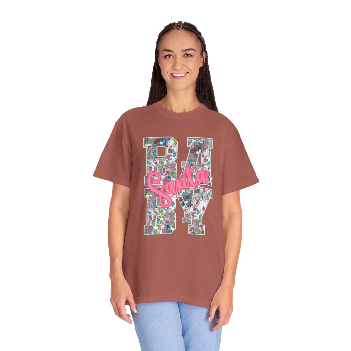 Santa Baby Garment-Dyed T-shirt