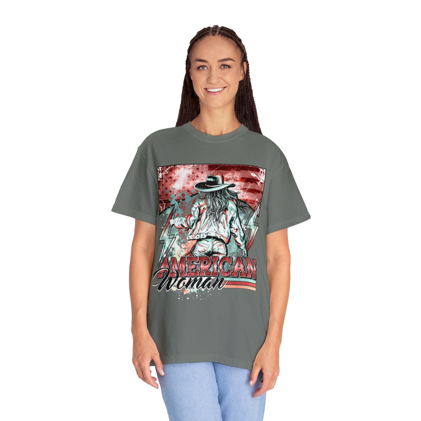 American Woman Garment-Dyed T-shirt