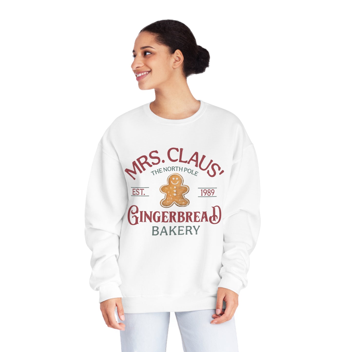 Mrs Claus Gingerbread Sweatshirt