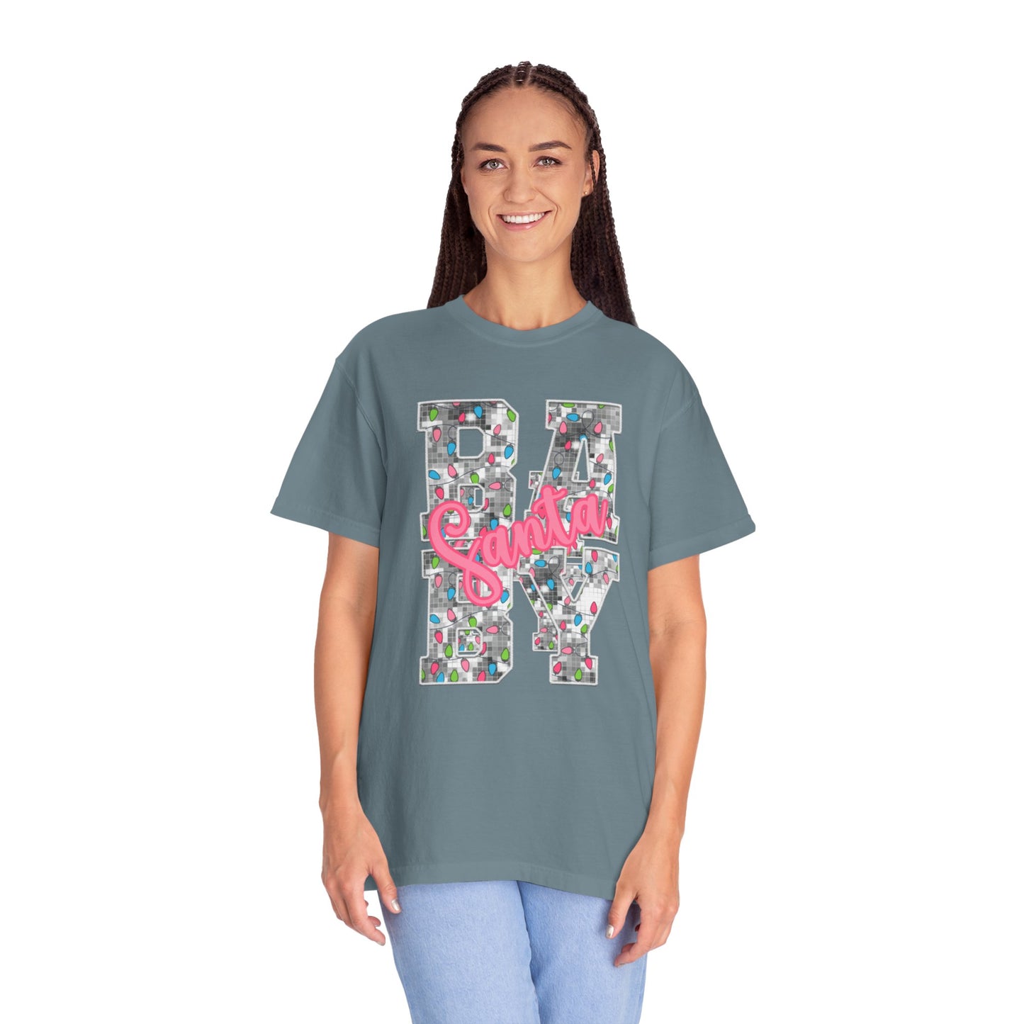 Santa Baby Garment-Dyed T-shirt