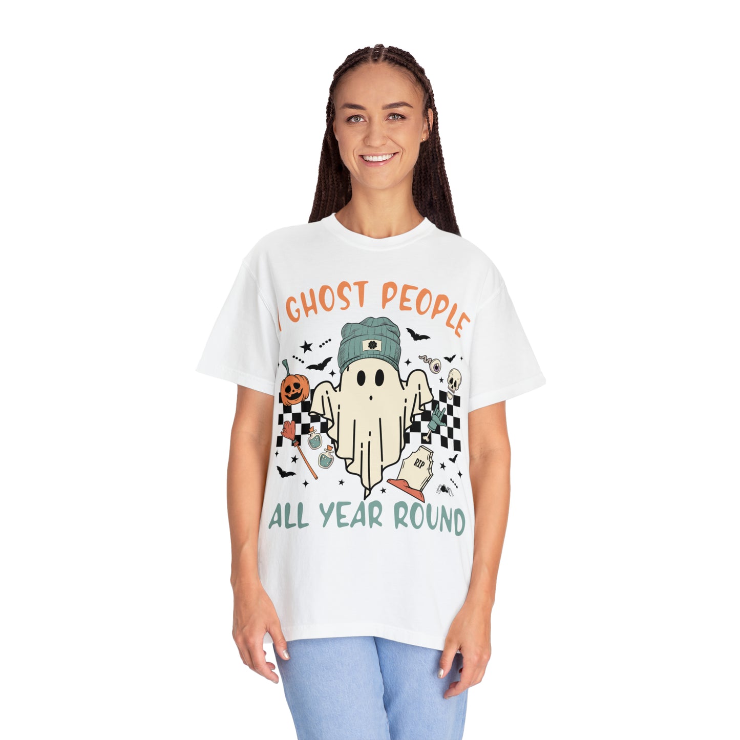I Ghost people Unisex Garment-Dyed T-shirt