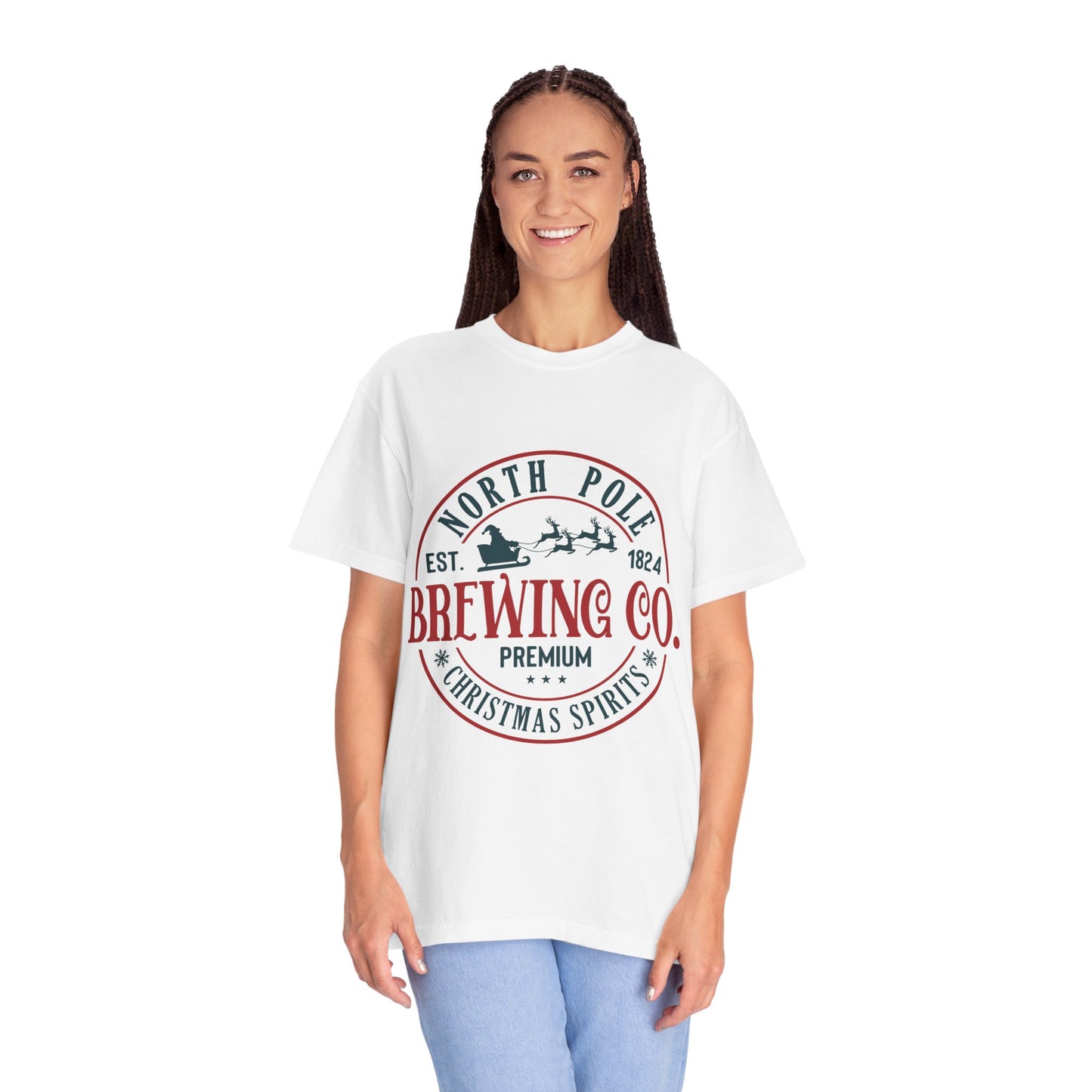 Christmas Co Garment-Dyed T-shirt