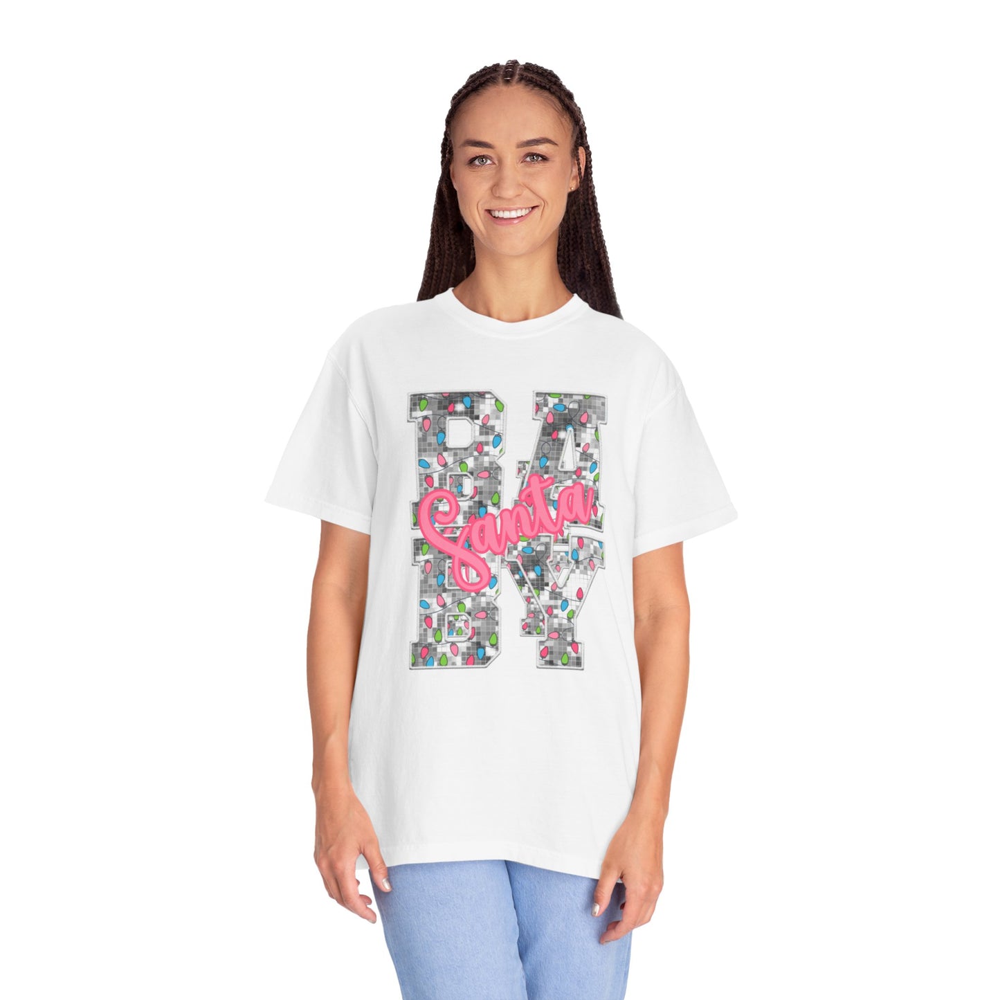 Santa Baby Garment-Dyed T-shirt