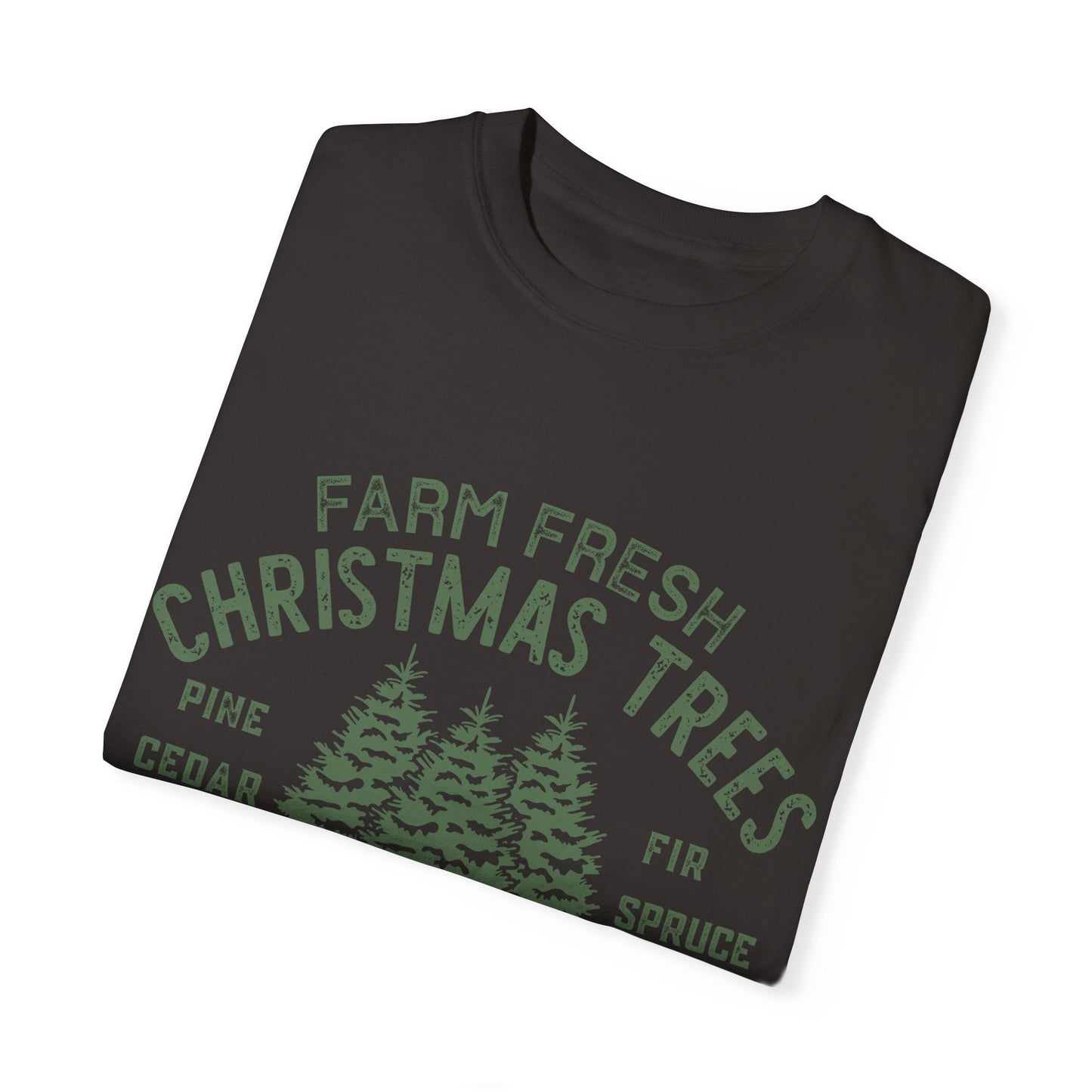Christmas tree Garment-Dyed T-shirt