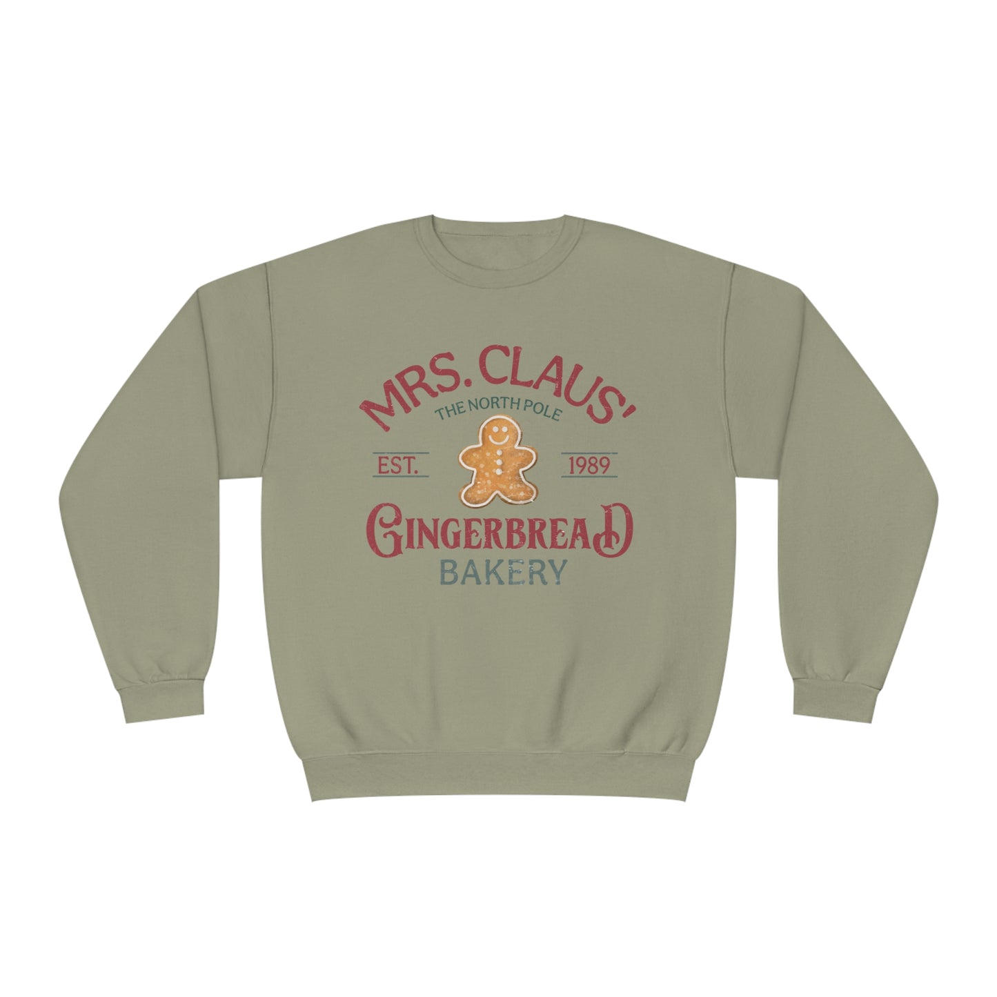 Mrs Claus Gingerbread Sweatshirt