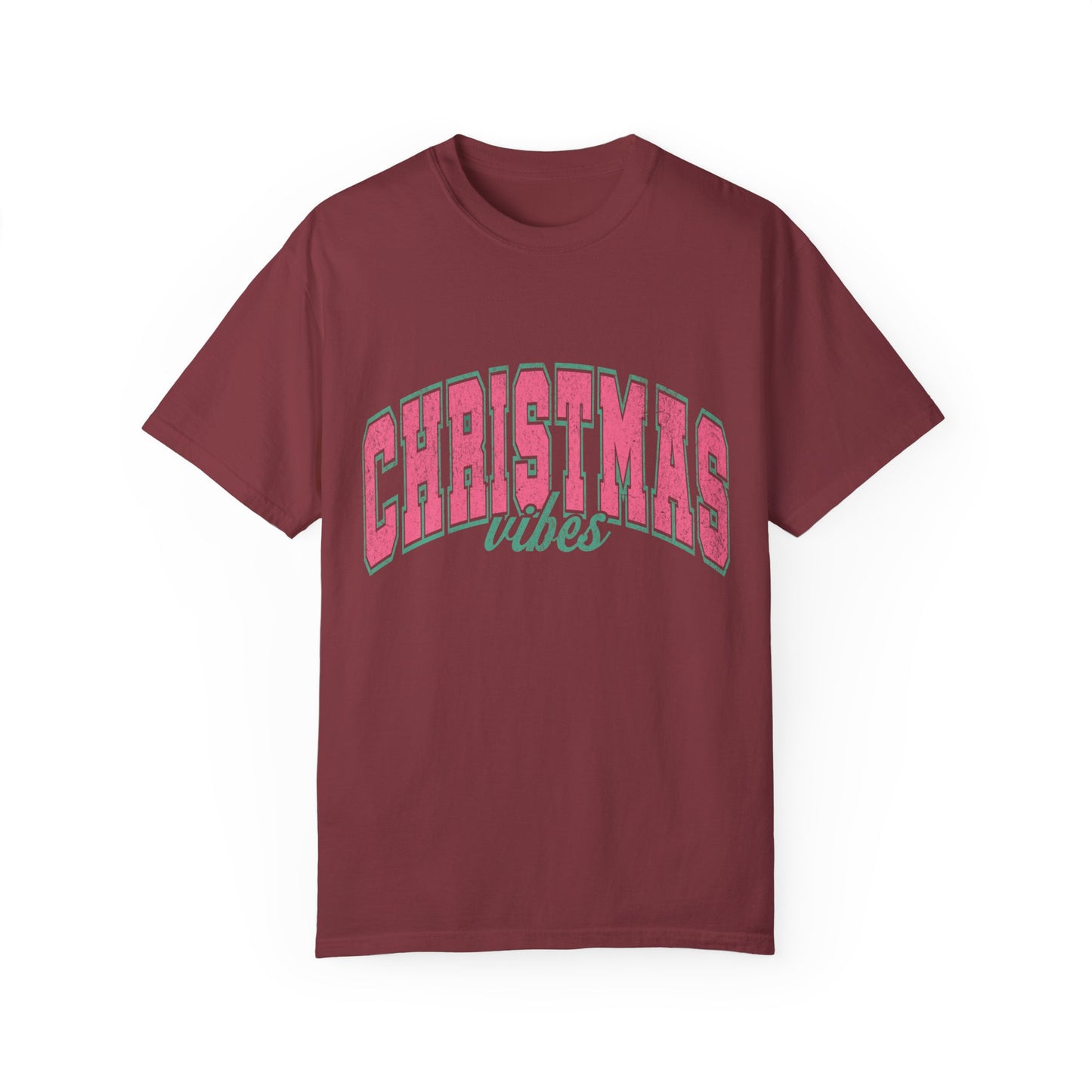 Christmas Vibes Garment-Dyed T-shirt