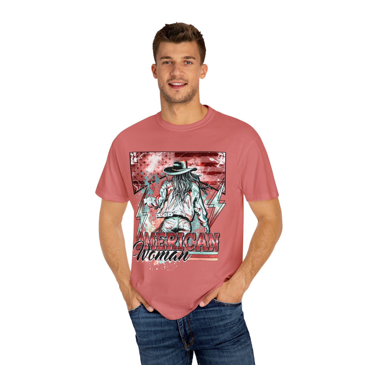 American Woman Garment-Dyed T-shirt