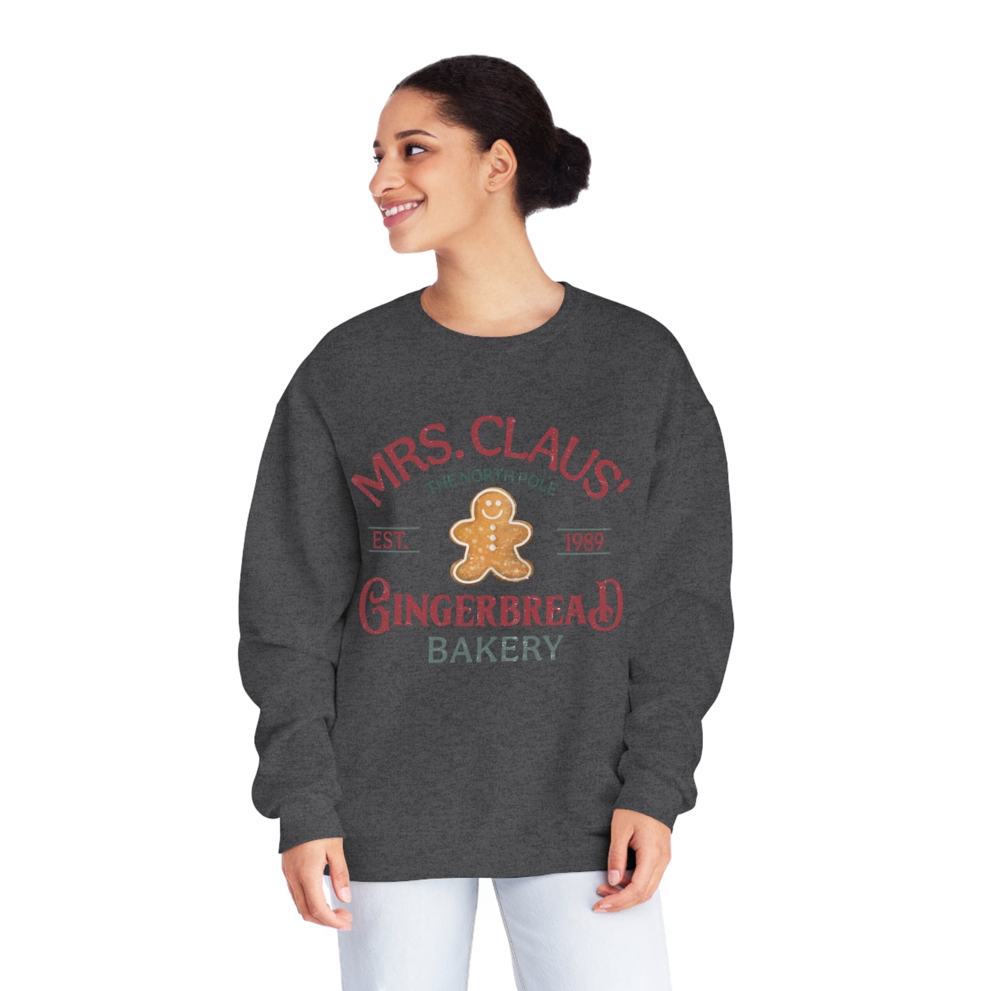 Mrs Claus Gingerbread Sweatshirt
