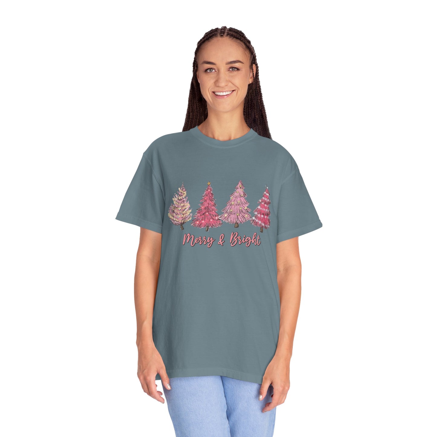 Merry and Bright Garment-Dyed T-shirt
