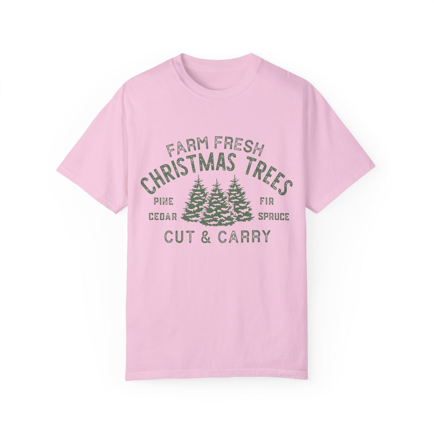 Christmas tree Garment-Dyed T-shirt