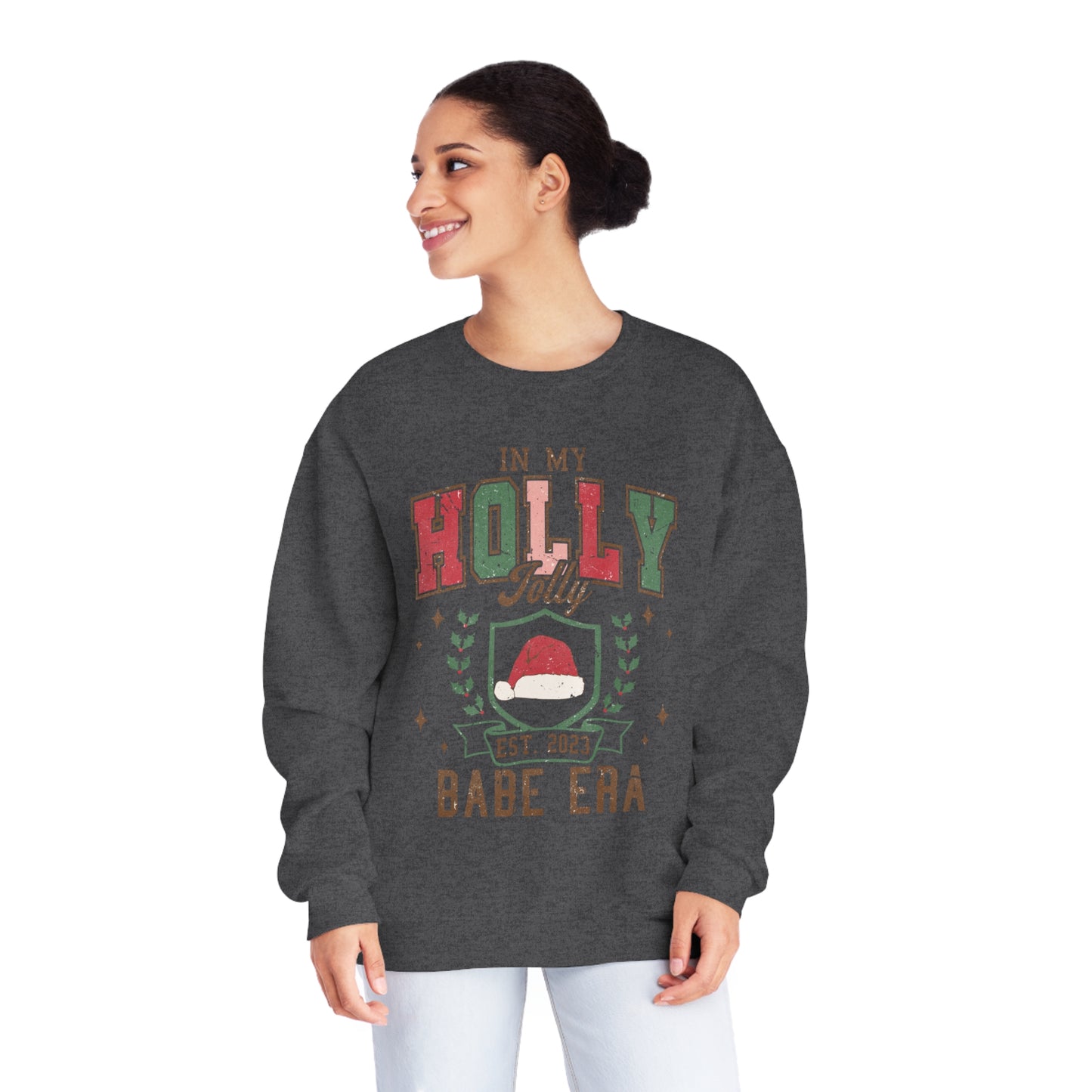 Holly Christmas Babe Sweatshirt