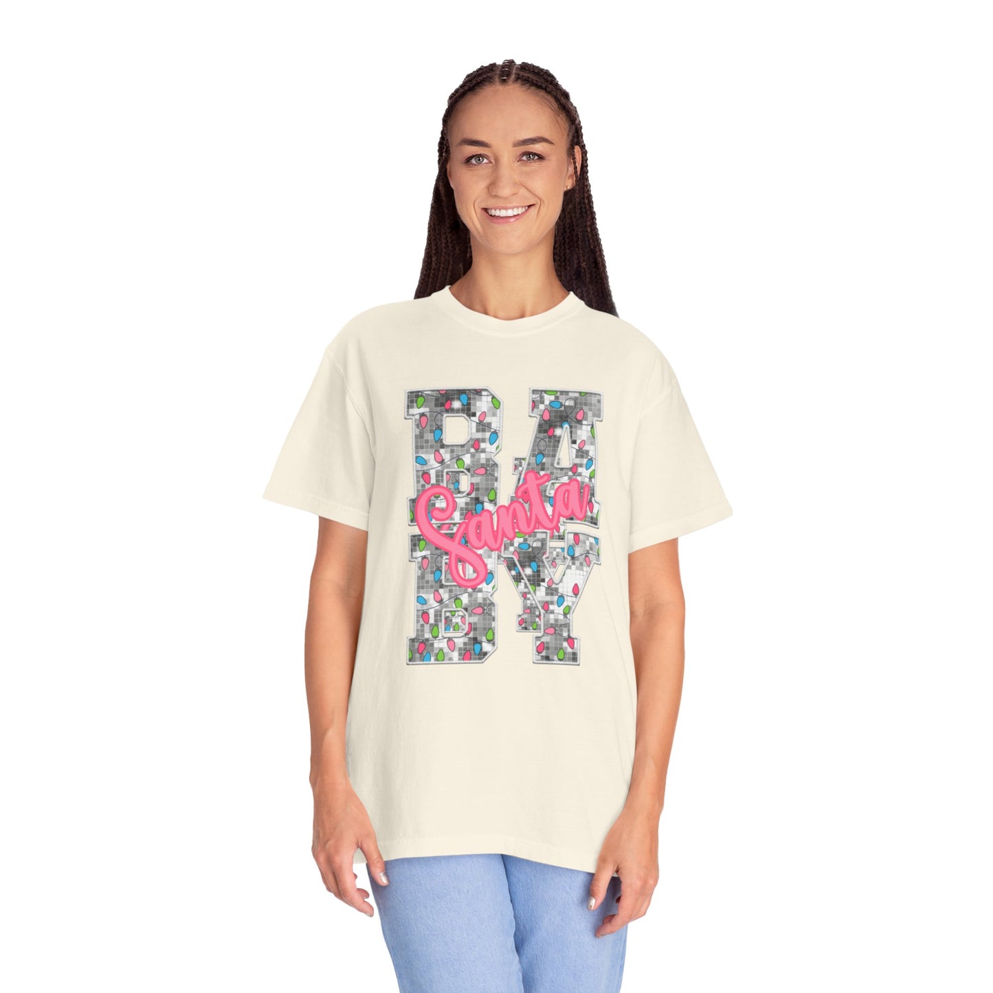 Santa Baby Garment-Dyed T-shirt