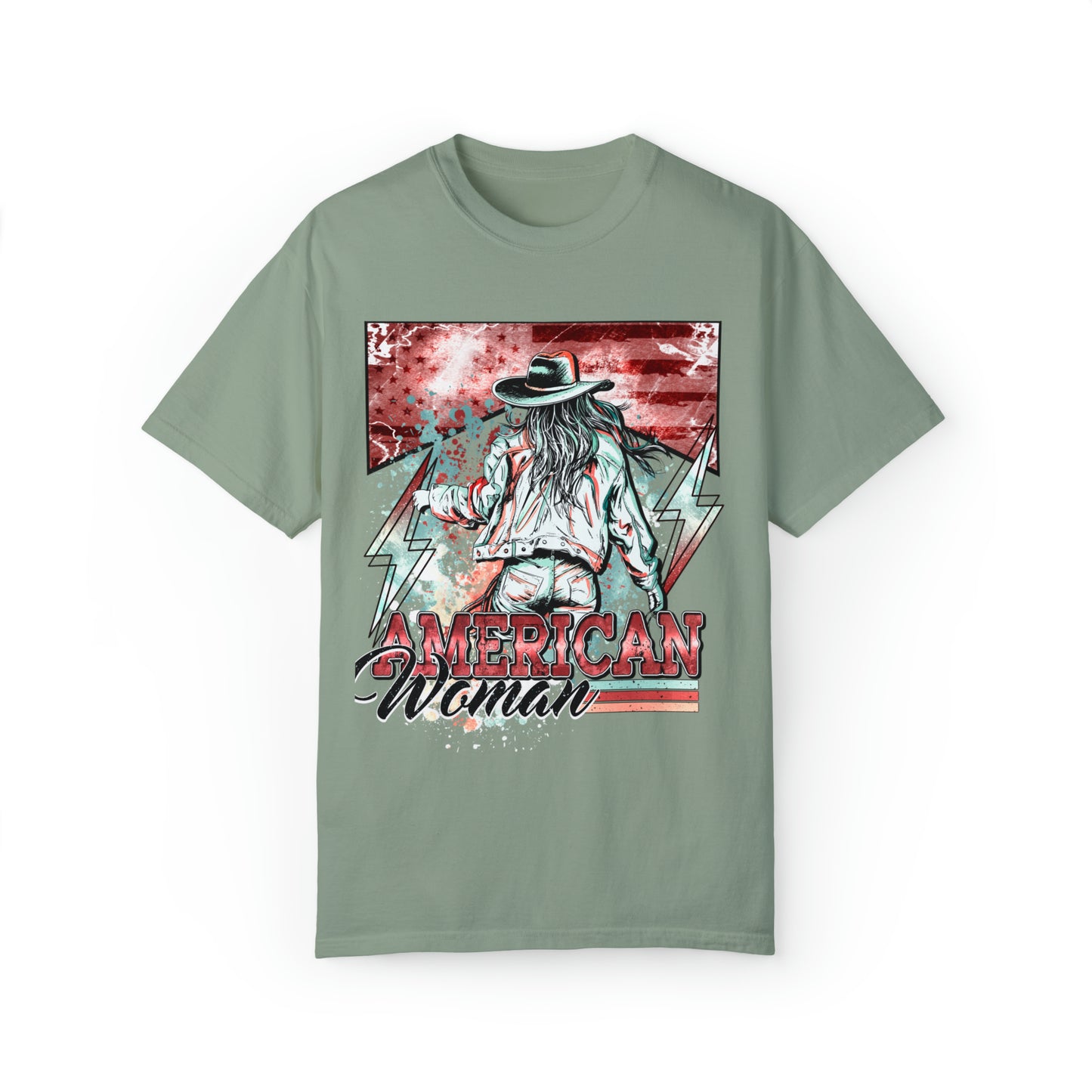 American Woman Garment-Dyed T-shirt