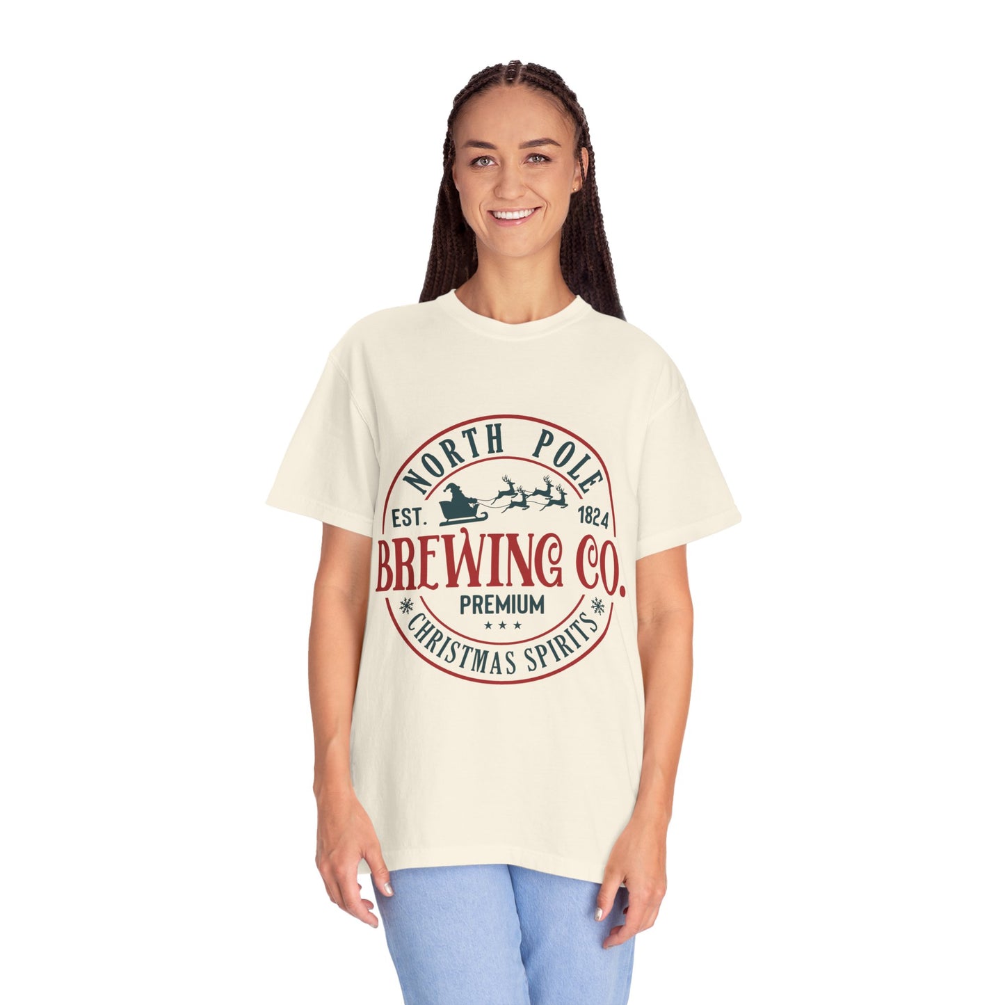 Christmas Co Garment-Dyed T-shirt