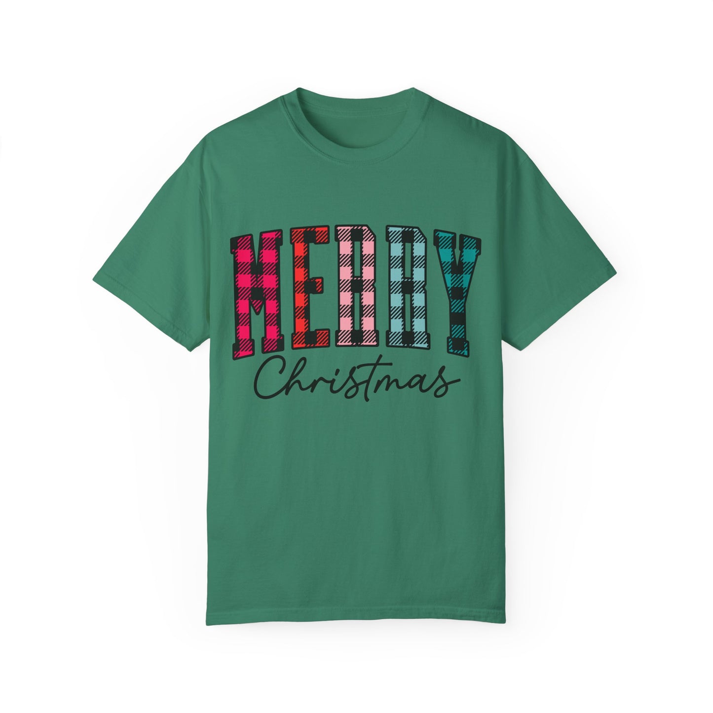 Merry Christmas Garment-Dyed T-shirt