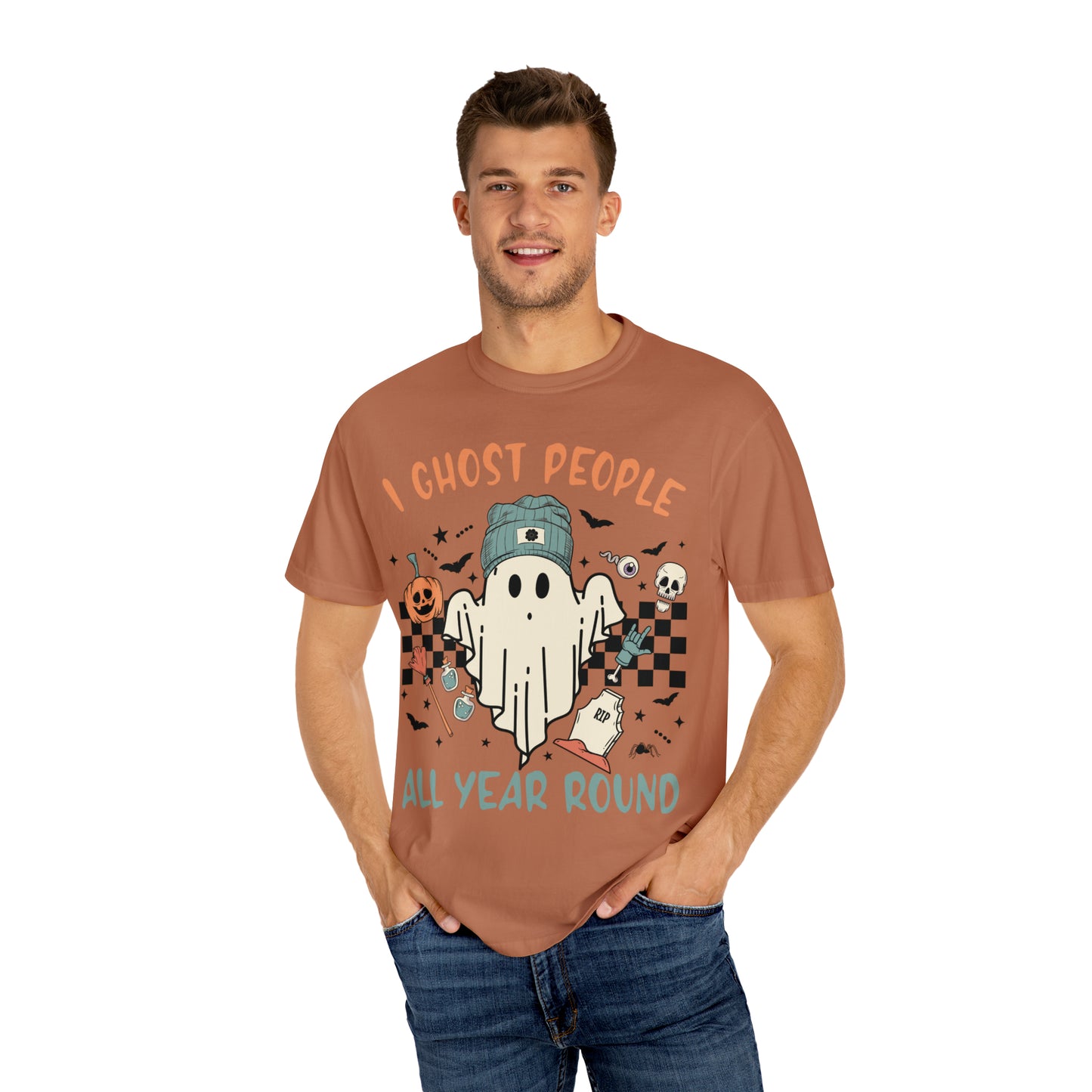I Ghost people Unisex Garment-Dyed T-shirt