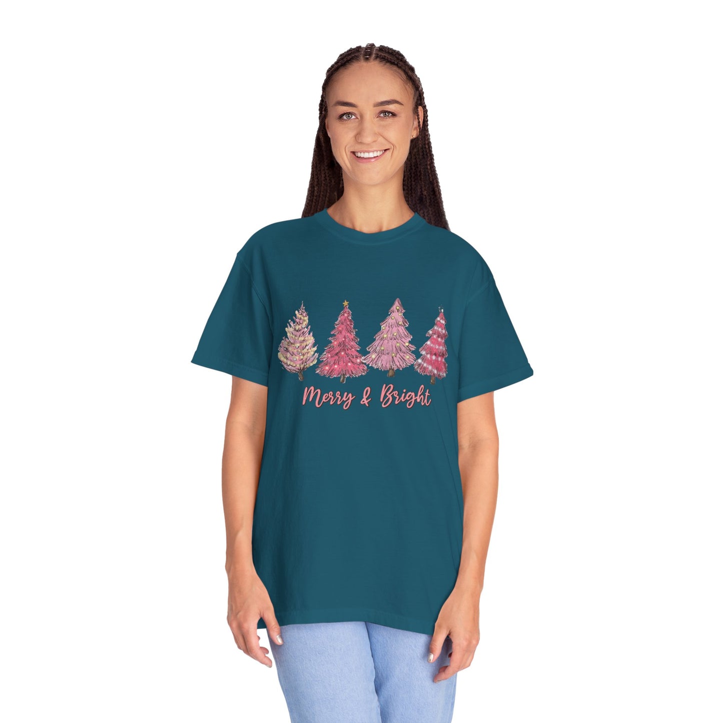 Merry and Bright Garment-Dyed T-shirt