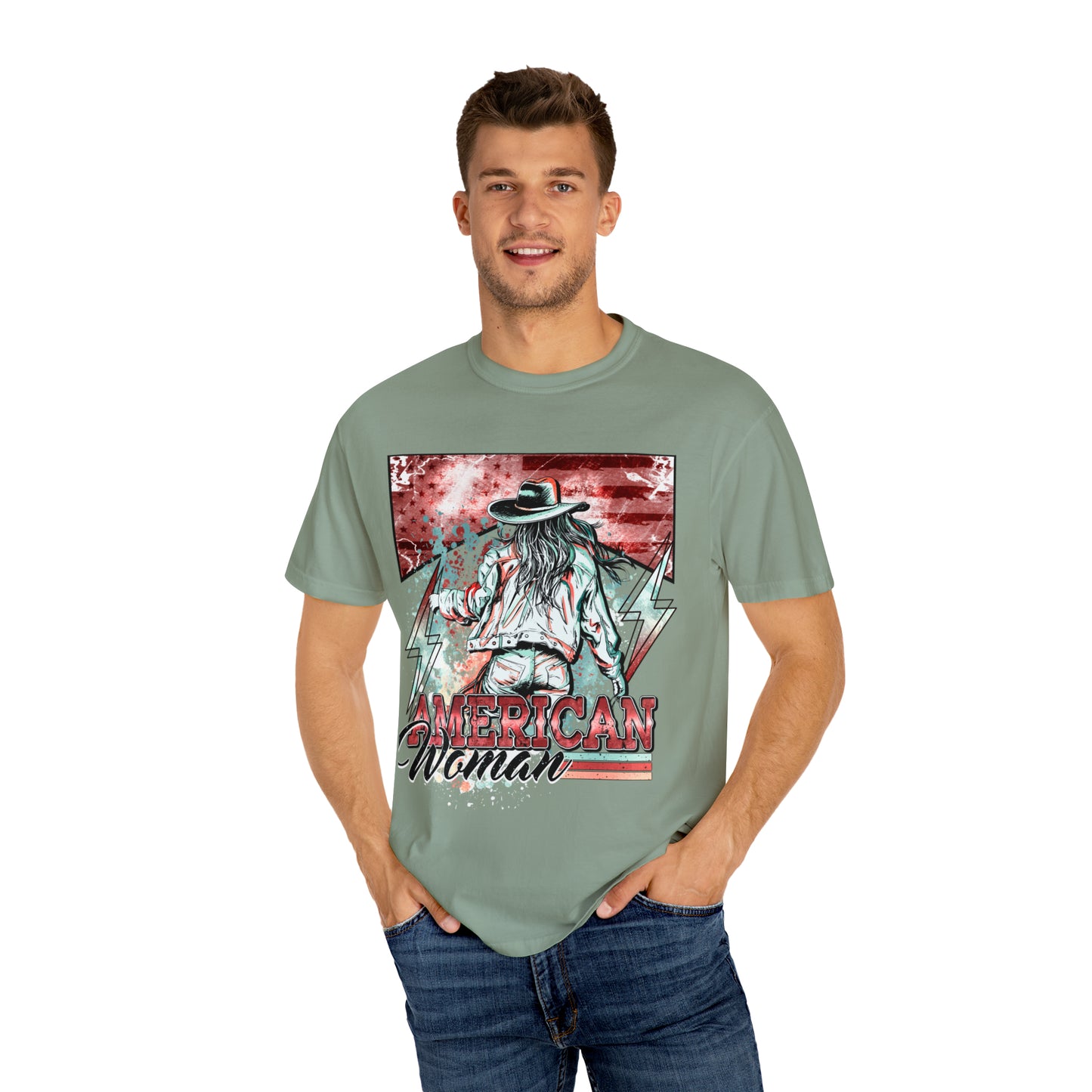 American Woman Garment-Dyed T-shirt