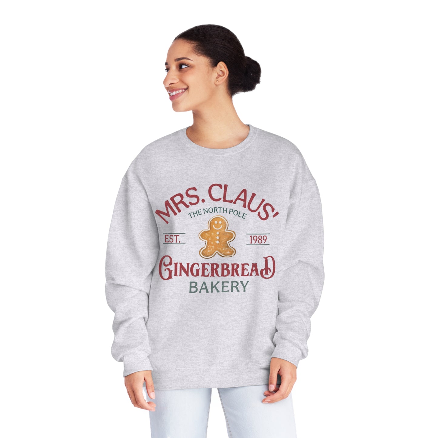 Mrs Claus Gingerbread Sweatshirt