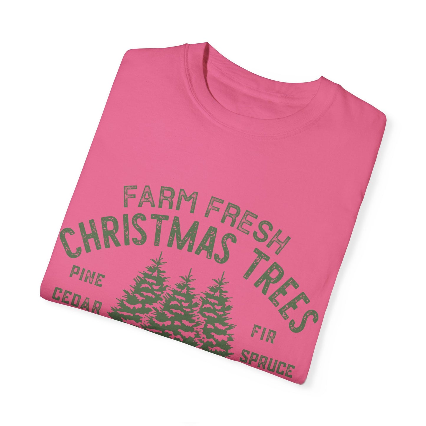 Christmas tree Garment-Dyed T-shirt