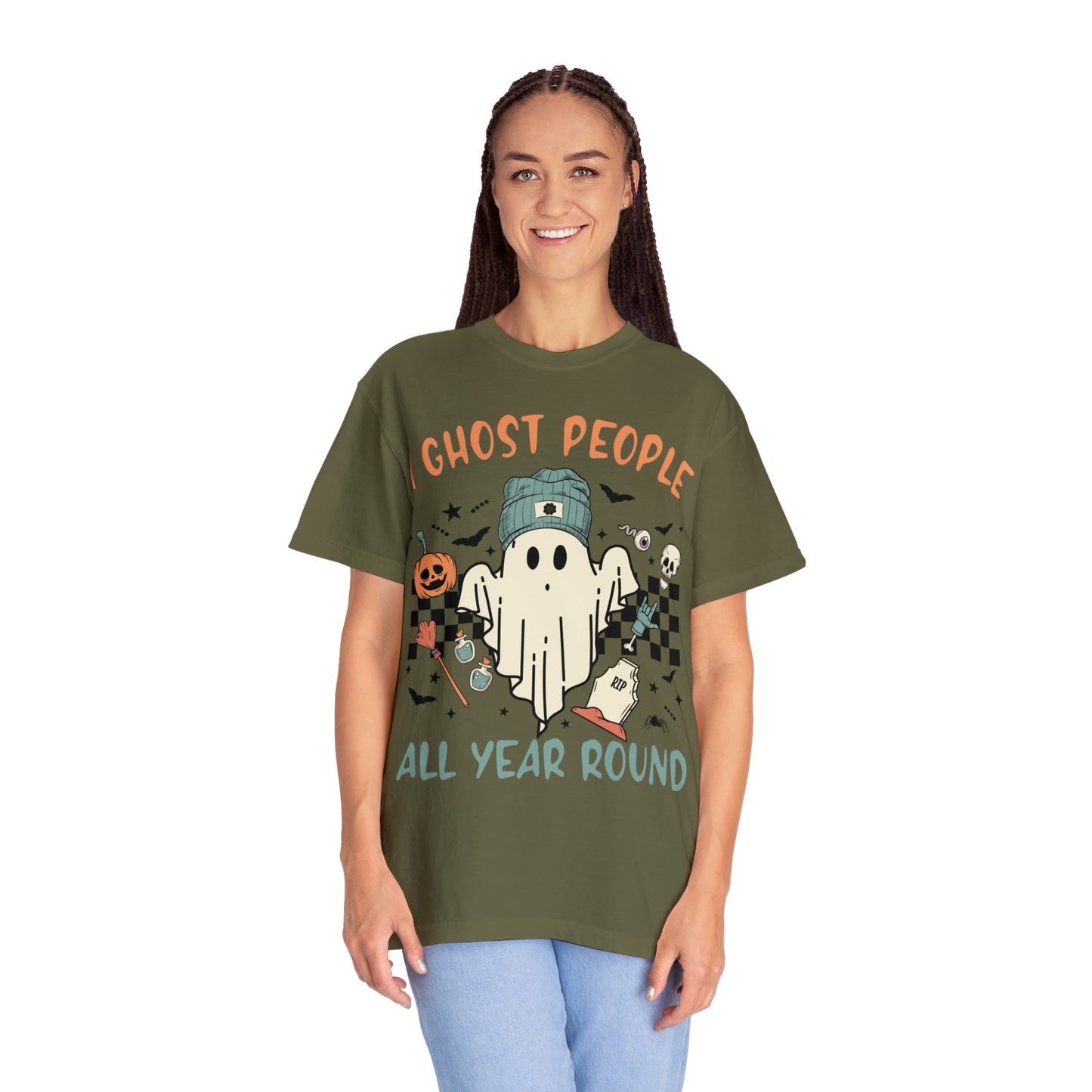 I Ghost people Unisex Garment-Dyed T-shirt
