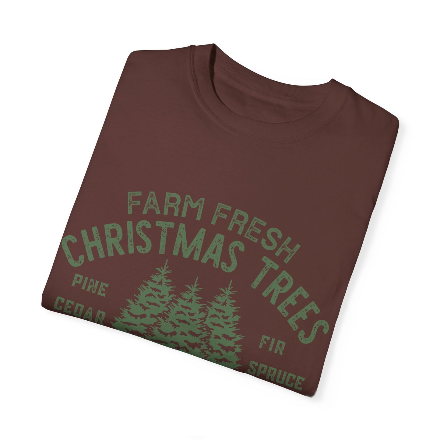 Christmas tree Garment-Dyed T-shirt