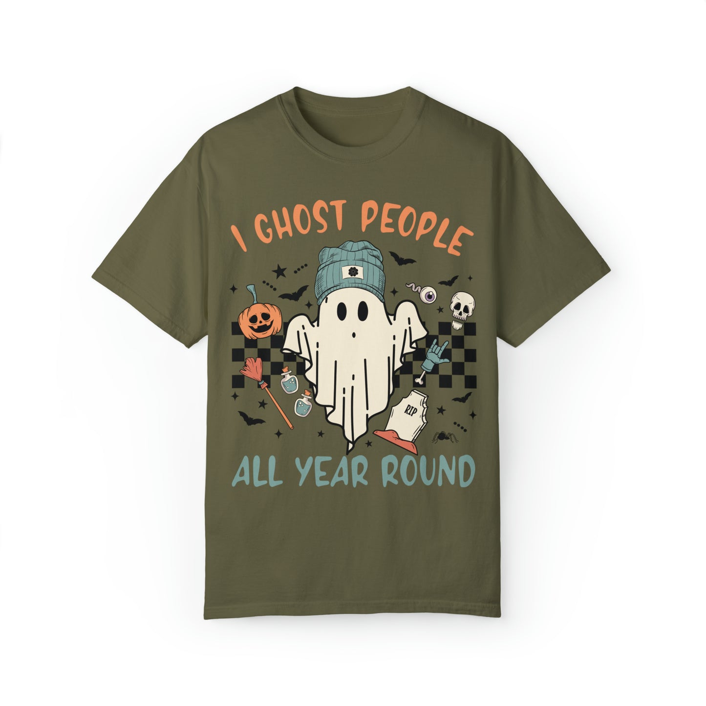 I Ghost people Unisex Garment-Dyed T-shirt