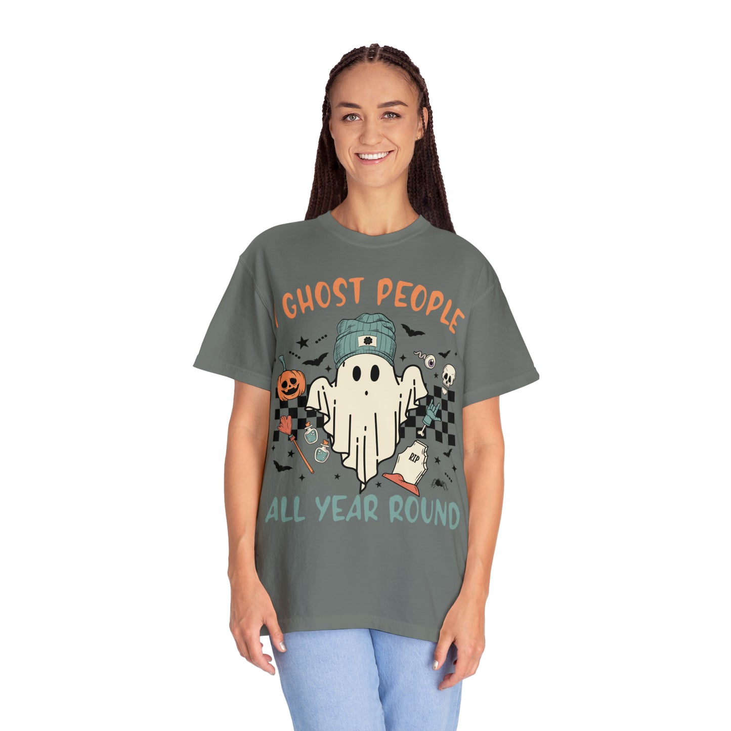 I Ghost people Unisex Garment-Dyed T-shirt