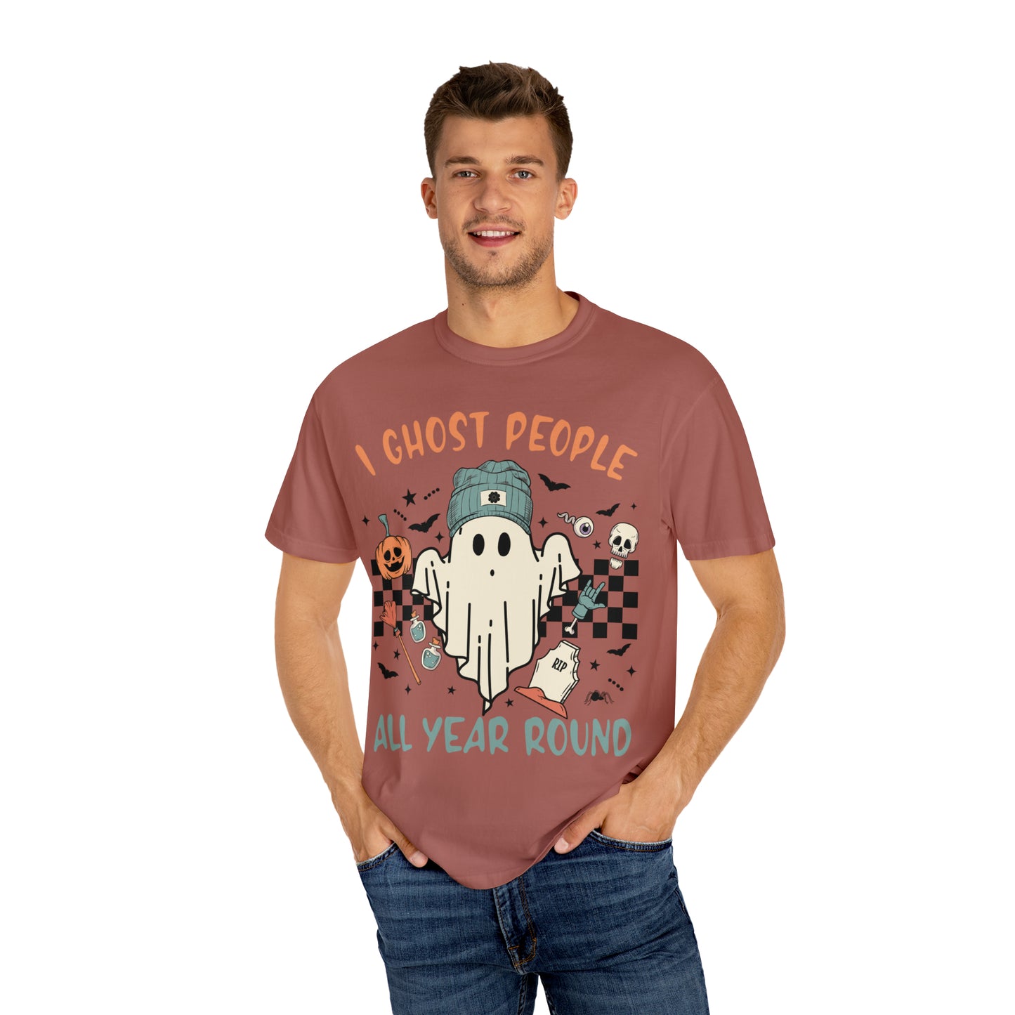 I Ghost people Unisex Garment-Dyed T-shirt