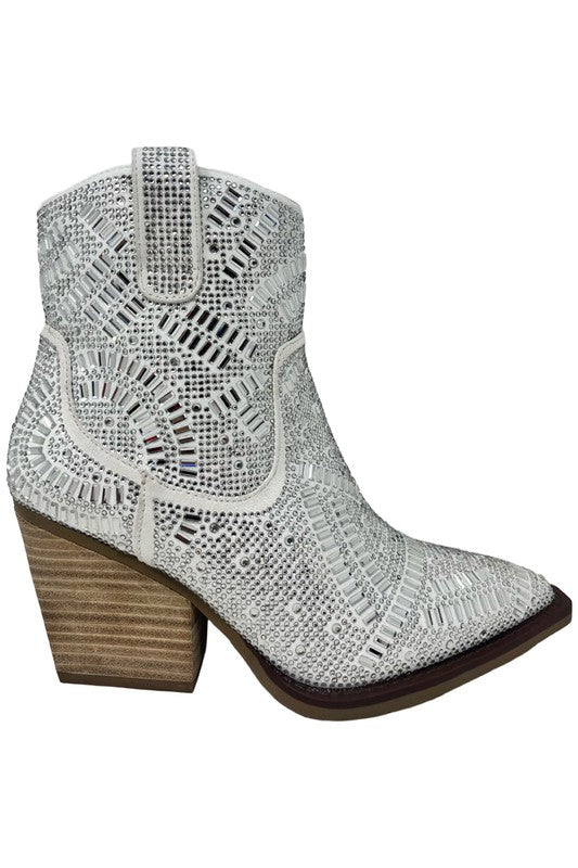 Rhinestone western boots