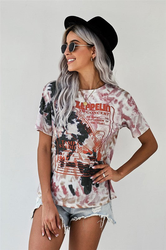 Led Zeppelin Tie Dye Tee