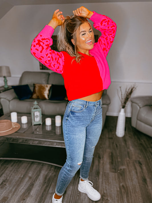 Not Your Mom High-Waisted Blue Jeans