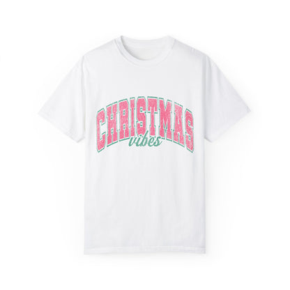 Christmas Vibes Garment-Dyed T-shirt