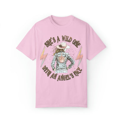 She's a wild one Unisex Garment-Dyed T-shirt