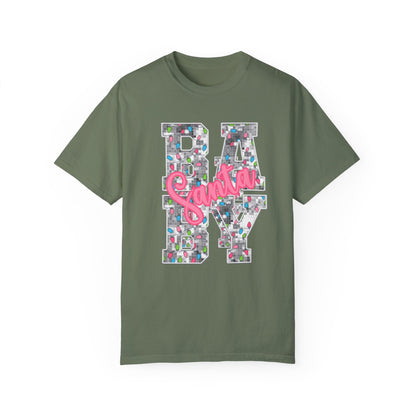 Santa Baby Garment-Dyed T-shirt