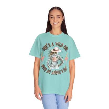 She's a wild one Unisex Garment-Dyed T-shirt