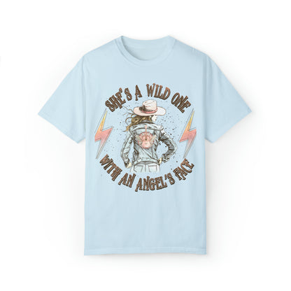 She's a wild one Unisex Garment-Dyed T-shirt