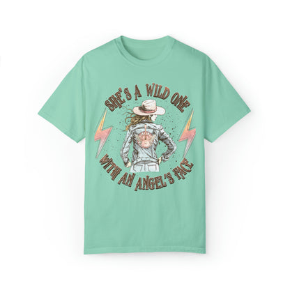 She's a wild one Unisex Garment-Dyed T-shirt
