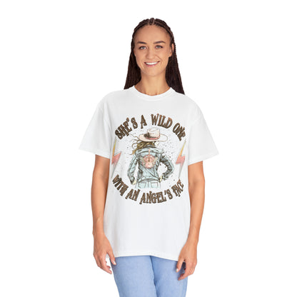 She's a wild one Unisex Garment-Dyed T-shirt