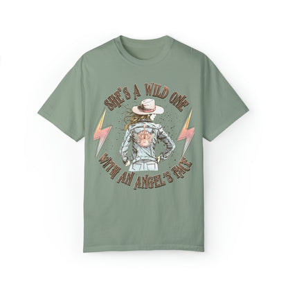 She's a wild one Unisex Garment-Dyed T-shirt